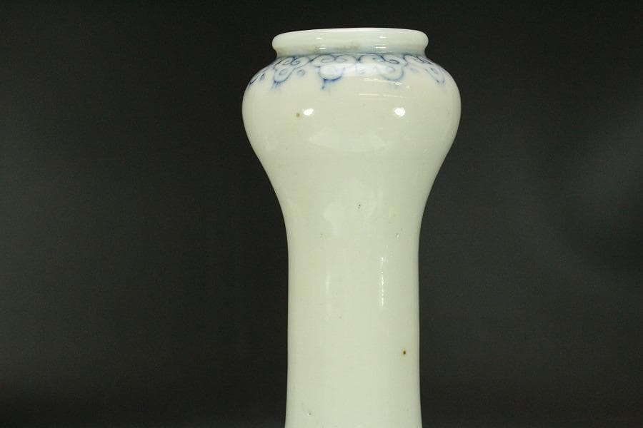 中国美術 青花 人物紋 瓶 高27cm 朗吟閣製 款(HA370) - メルカリ