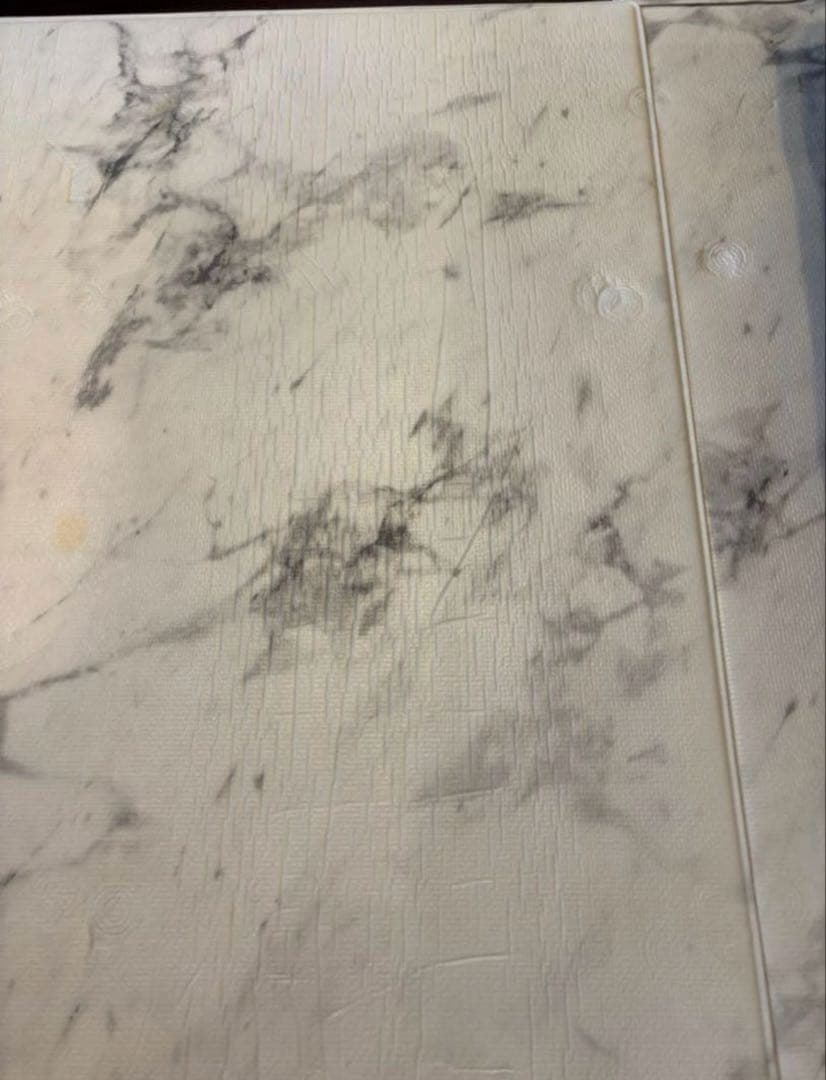 一枚】ペットマット ベビーマット マーブル マット➁