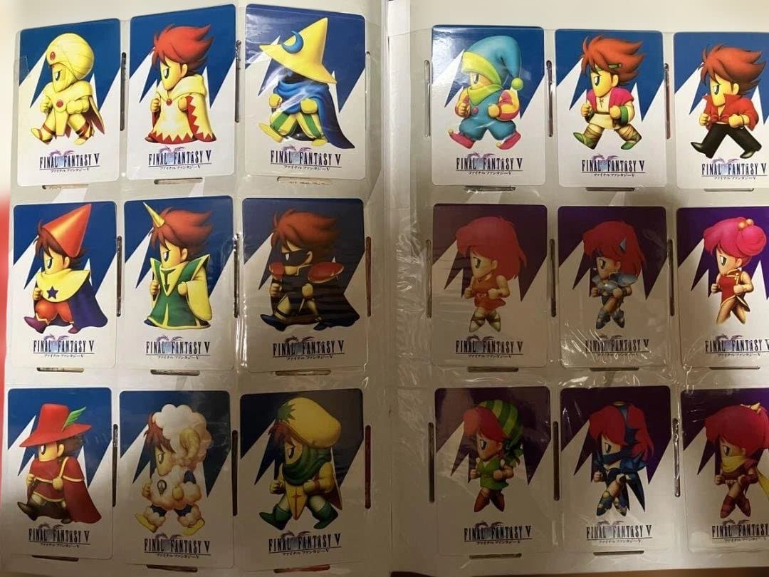 ファイナルファンタジーⅤカードコレクションズ コンプリート+バインダーファイル