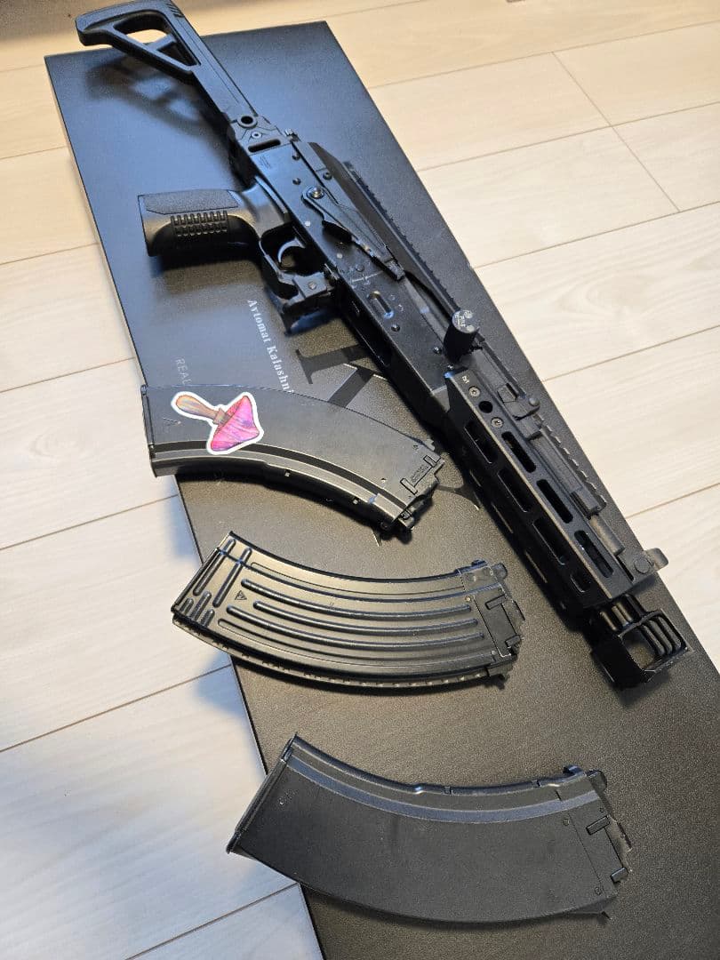 東京マルイ AKX　ガスブロ　マガジン2本、カスタムパーツ付き 東京マルイ AKX ガスブロ マガジン2本、カスタムパーツ付き 東京マルイ
