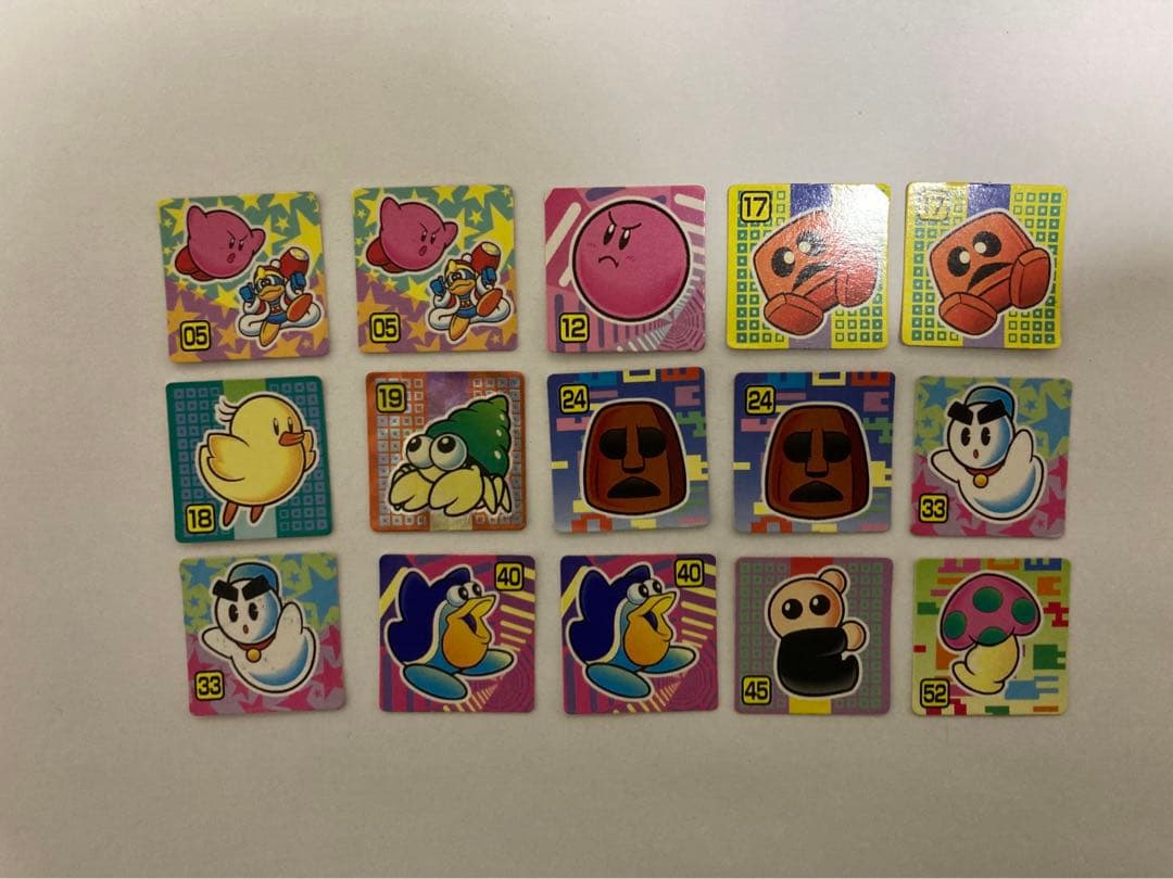 レア カービィ ブロックボール 15枚セット レトロ ブロスカード