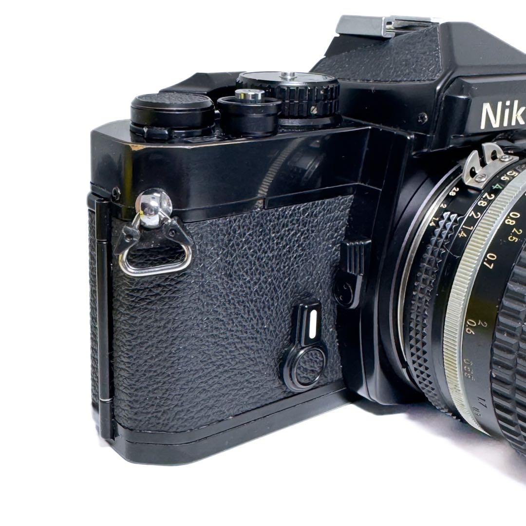 Aランク 完動品✨ Nikon FE Black 50mmセット 1ヶ月保証付き A