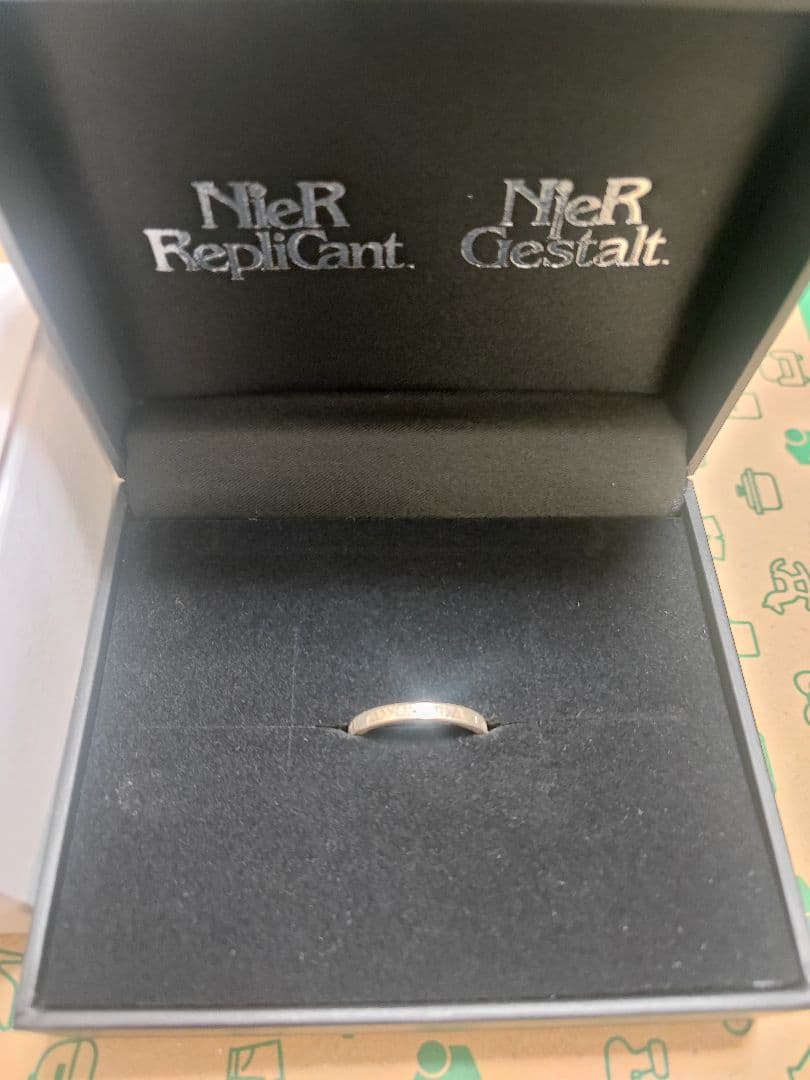 ニーアオートマタ　シルバー925リング