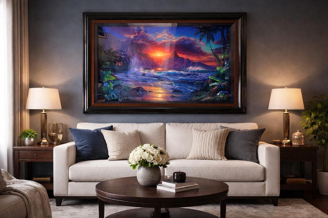 エスケープ Escape ラッセン Lサイズ 版画 真作保証 美品 - メルカリ