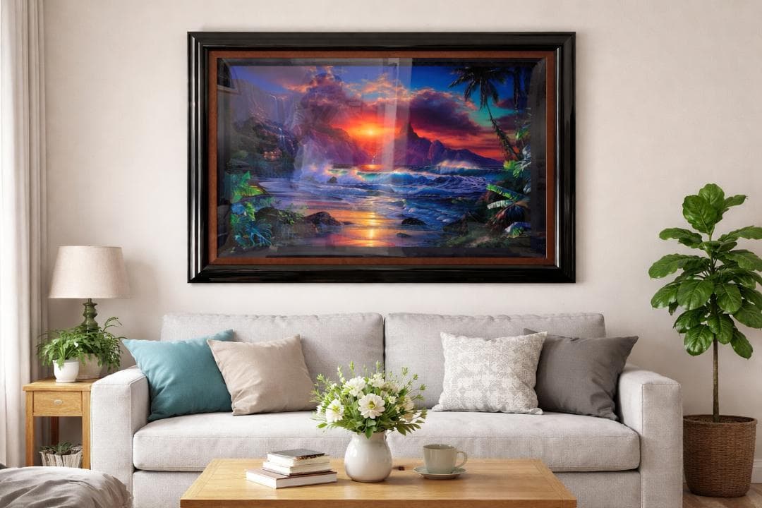 エスケープ Escape ラッセン Lサイズ 版画 真作保証 美品 - メルカリ