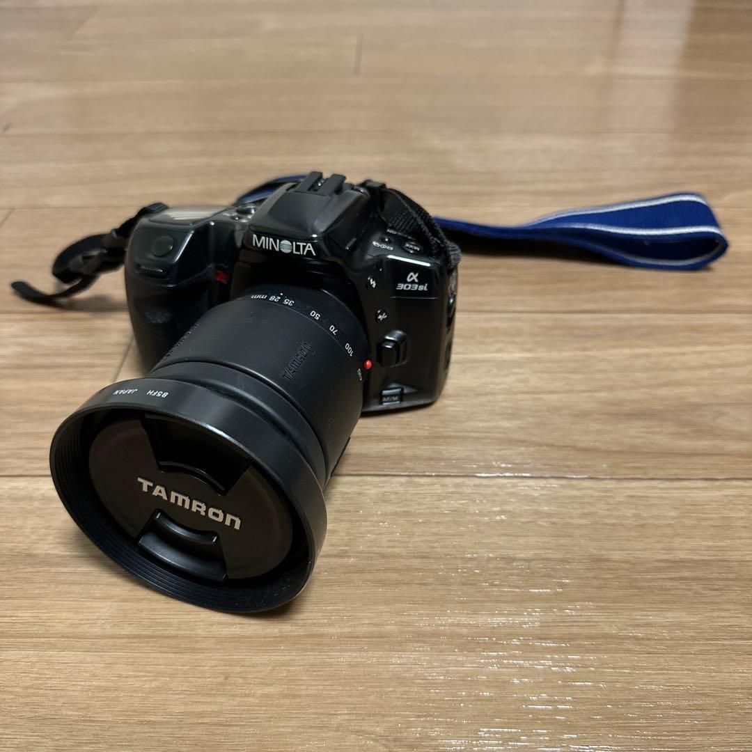 MINOLTA α303si SUPER一眼レフ+AF35-70㎜ズームレンズ ミノルタ