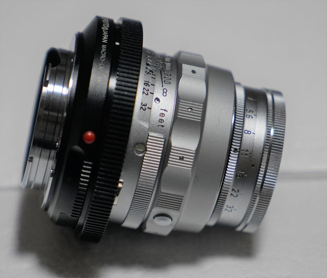 ライカ ELMAR 9CM F4 とマクロアダプター付き Leica】ライカで接写