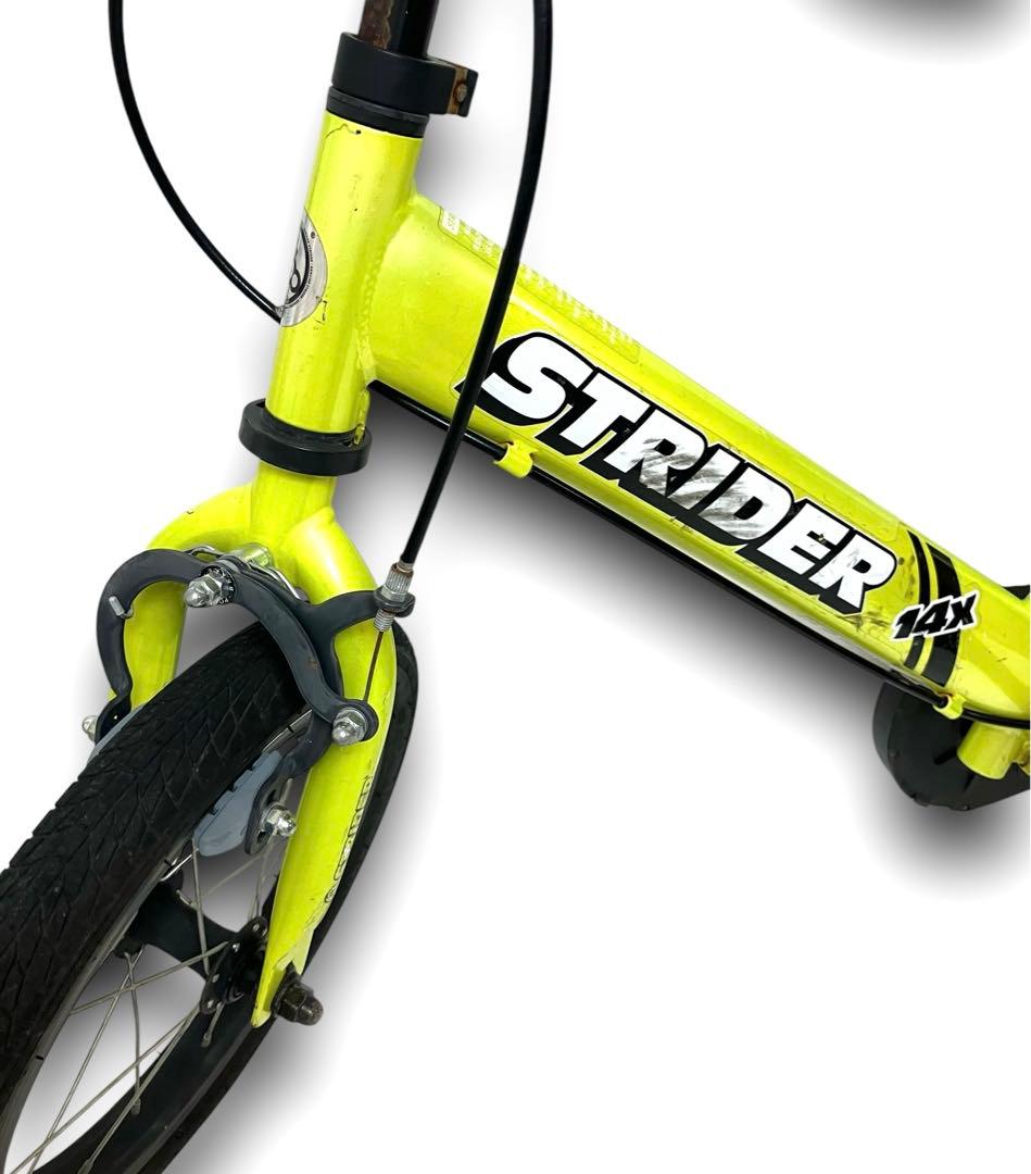 STRIDER 14x ストライダー ライムイエロー キッズバイク 自転車