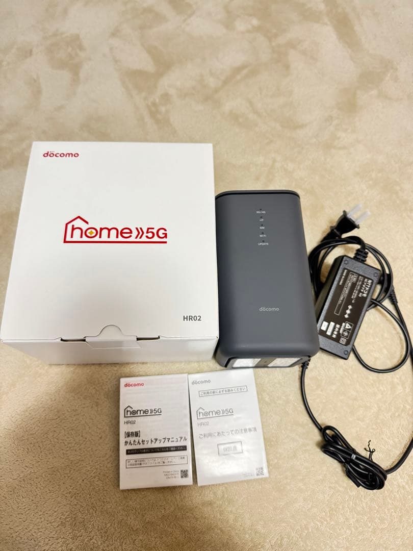 docomo home 5G HR02 Wi-Fiルーター docomo home 5G HR02 Wi-Fi