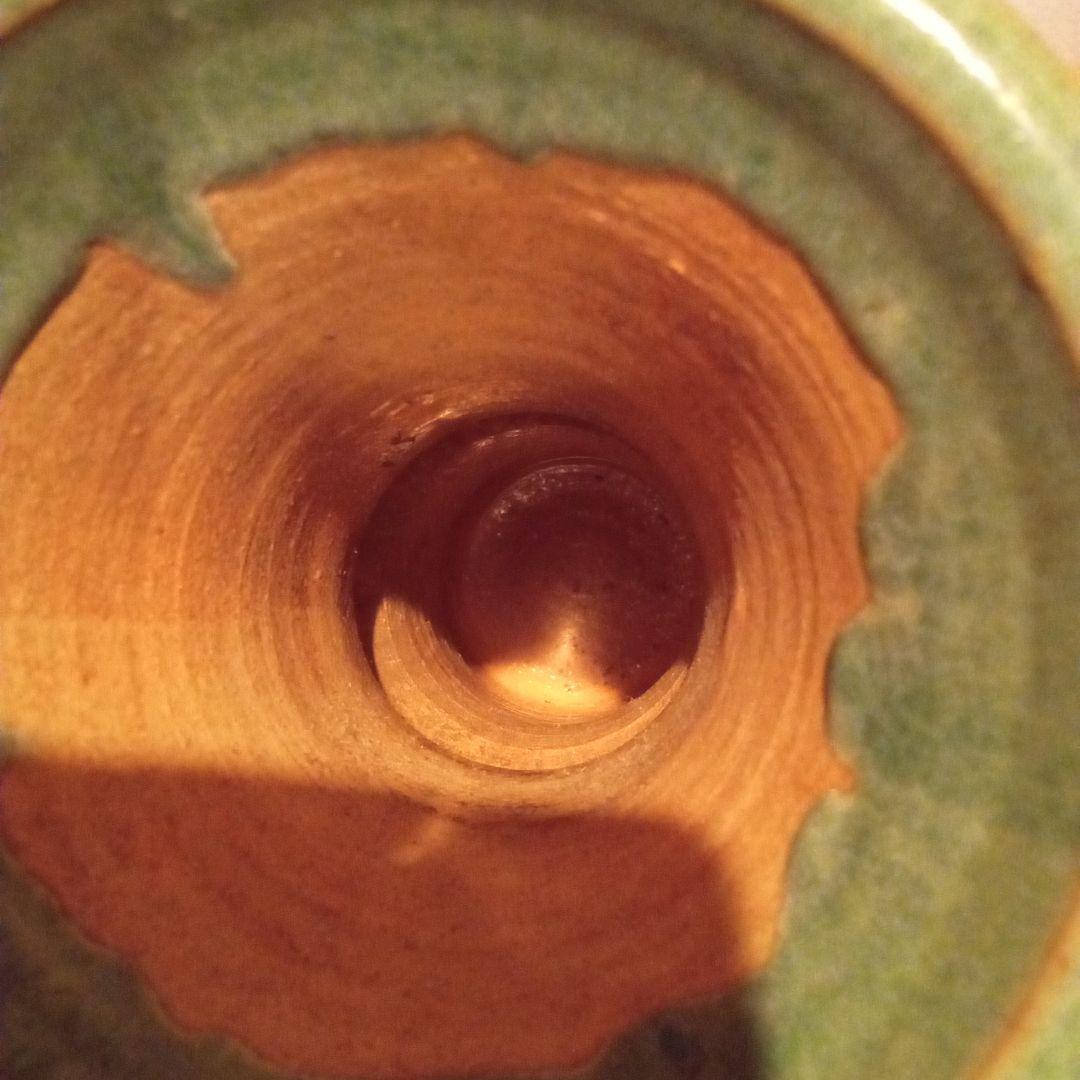 大作 名品】法正寺焼 立鼓花入(幻の窯) ブランド 品 通販