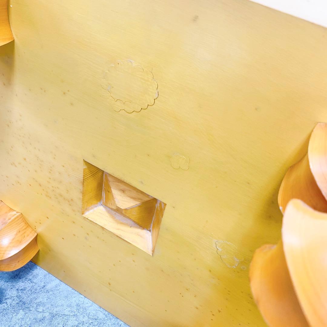 本榧　ほんかや　囲碁盤　囲碁　5.5寸　ヘソ　脚付　最高級　厚め