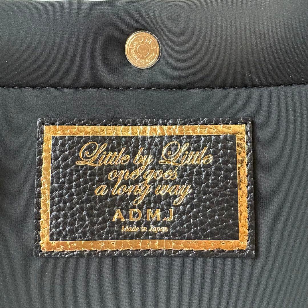 新品タグ付 ADMJ 定価2.8万円 ウレタン素材 トートバッグ 完売品