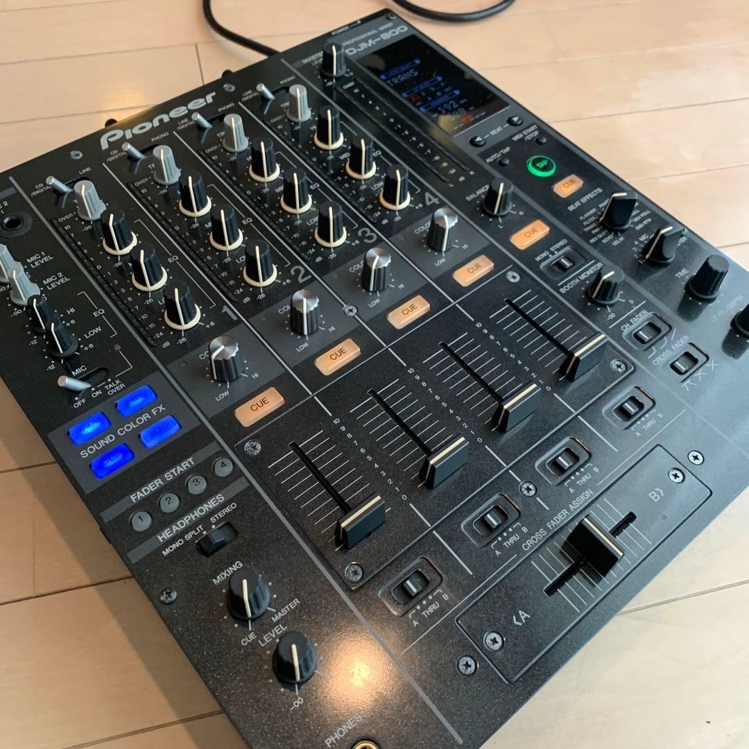 Pioneer DJM-800 DJミキサー 角度調整ミキサー専用スタンド付