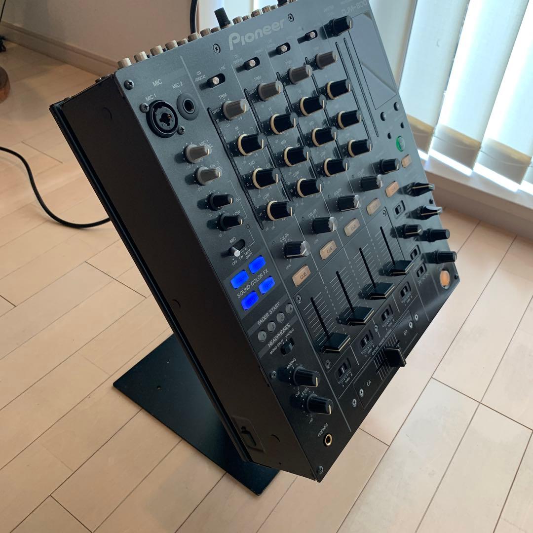 Pioneer DJM-800 DJミキサー 角度調整ミキサー専用スタンド付
