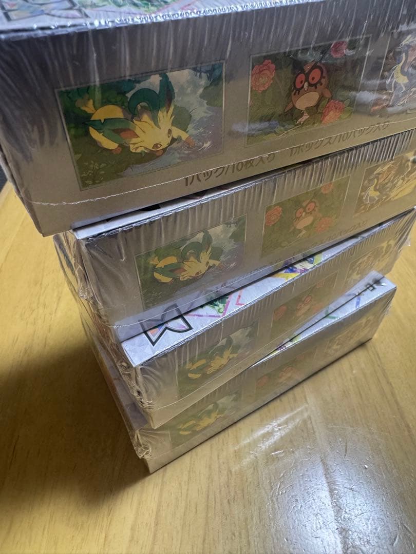 ポケモンカードゲーム テラスタルフェスex シュリンク付き 4BOX
