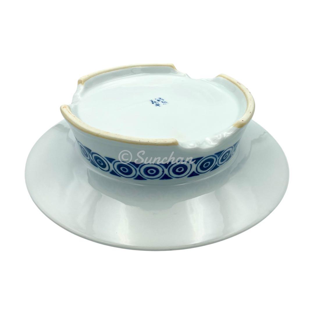 未使用品】 雲上の風呂 三ヶ根温泉 三洲園ホテル 灰皿 FINE CHINA