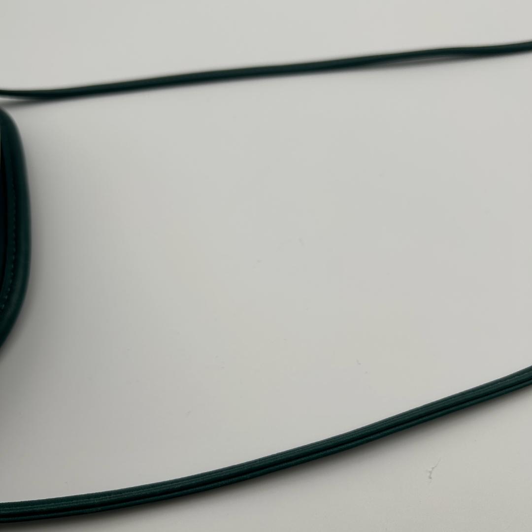 希少色!!美品✨オールドコーチ ショルダーバッグ レザー グリーン 9017