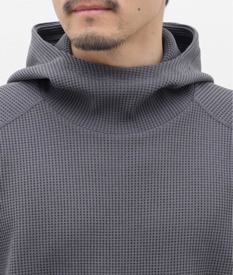 【新品】 Peak Dry Waffle Hoodie Black