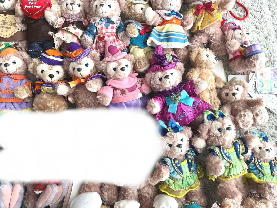 ダッフィー　ぬいぐるみバッジ　まとめ売り