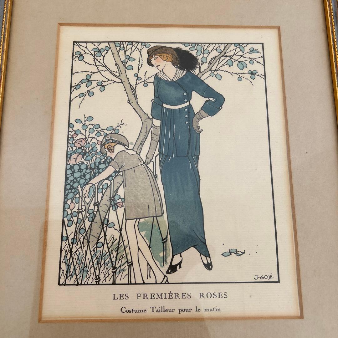 フランス銅版画 ガゼット・デュ・ボントン