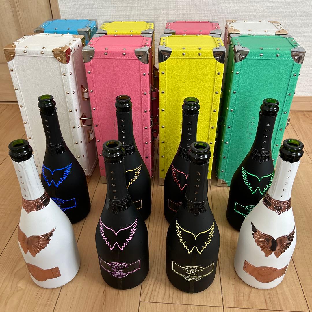 新品☆エンジェル シャンパン 空箱、空き瓶 - メルカリ