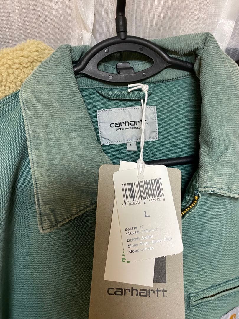 Carhartt デトロイトジャケット　silver pine Lサイズ