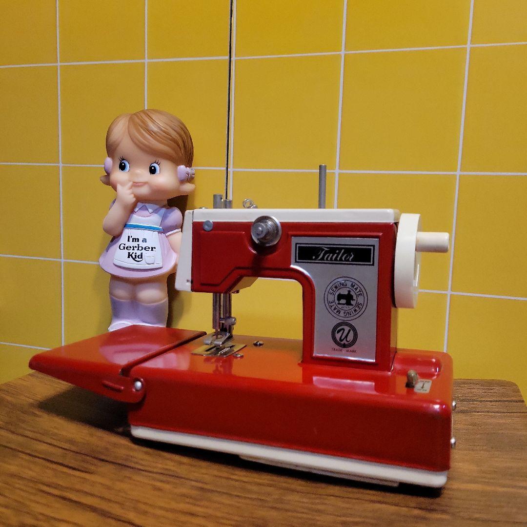 電動トイミシン おもちゃミシン ヴィンテージ 昭和レトロ - メルカリ