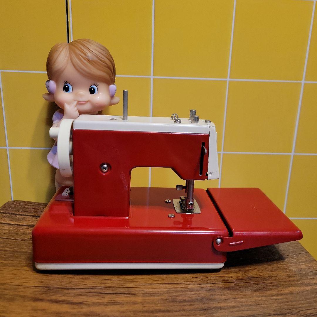 電動トイミシン おもちゃミシン ヴィンテージ 昭和レトロ - メルカリ