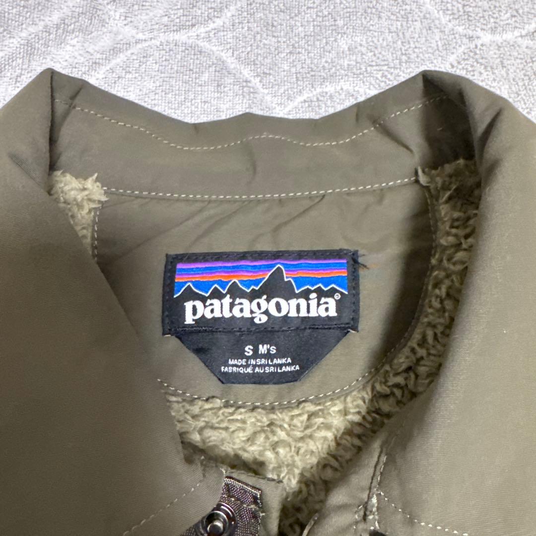 patagonia グリーン　オリーブ　ジャケット　イスマスコーチズジャケット