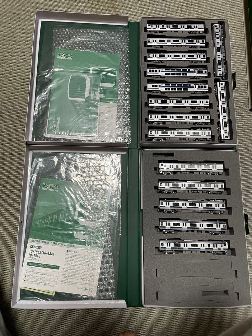 KATO E531系常磐線・上野東京ライン15両編成セット