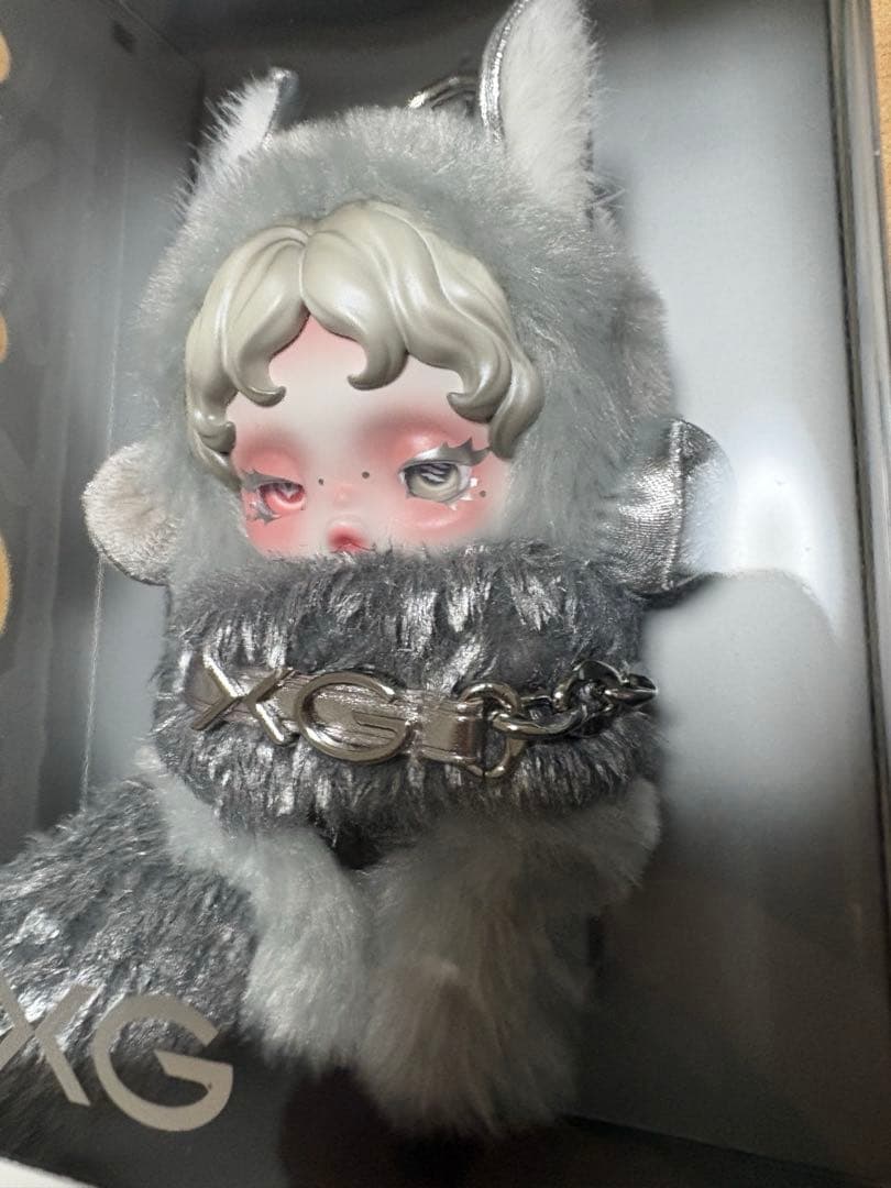 SKULLPANDA × XG ぬいぐるみペンダント スカルパンダ