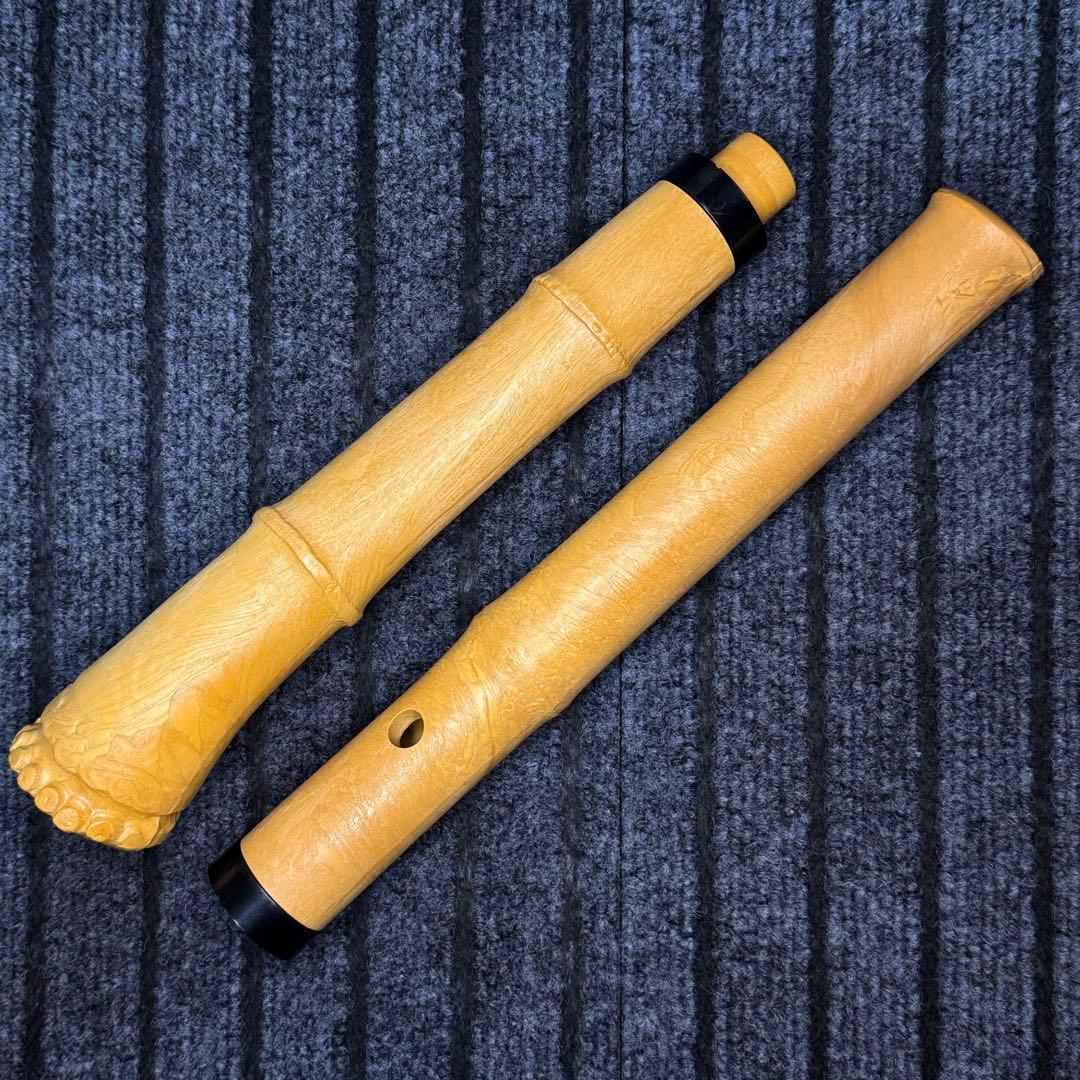 尺八 悠 プラ管 1尺8寸管 六孔 尺八 45.5㎝