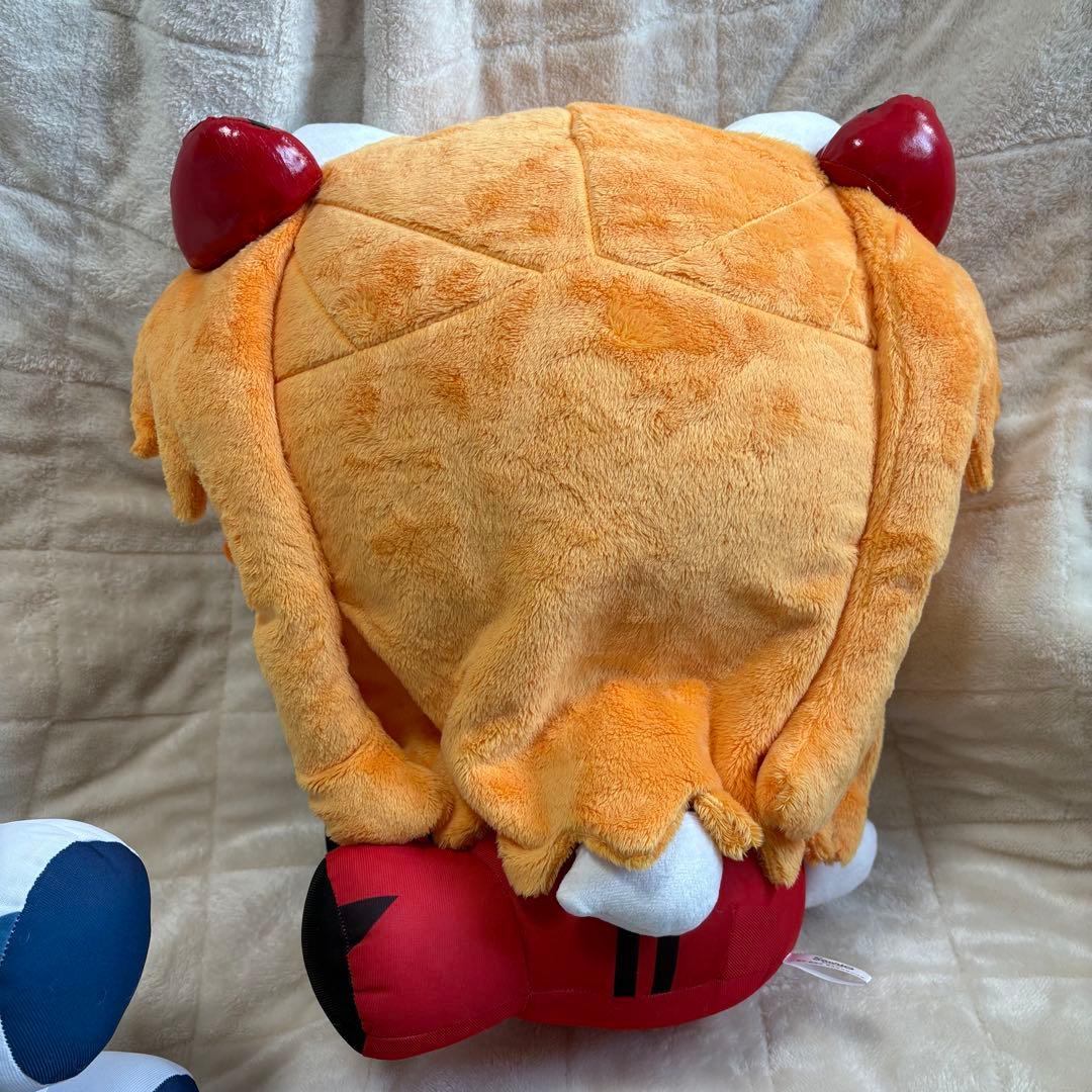 [週末セール] エヴァンゲリオン　ハローキティ　アスカ　綾波レイ　特大ぬいぐるみ