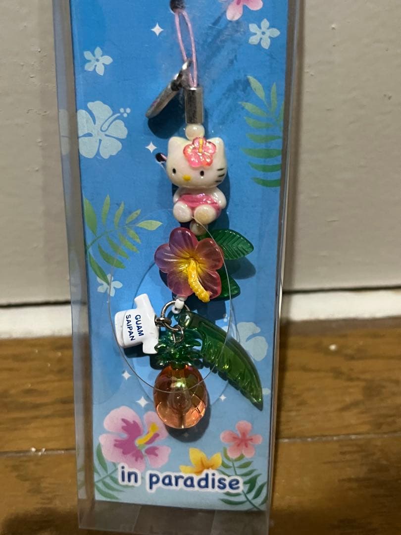 カ*ル様 ハローキティ グアムABCストア限定ストラップ