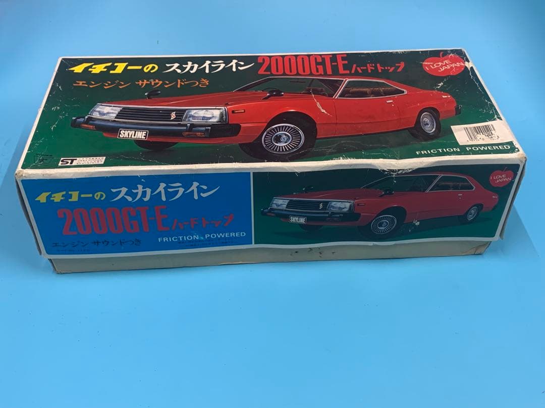 スカイライン 2000GT-E 赤 フリクション式