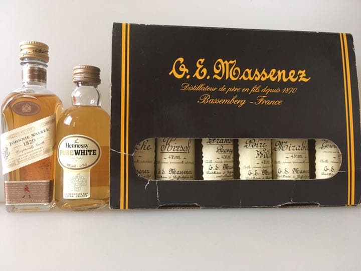 超レア！ブッカーズを含めたバーボンウイスキーのミニチュアボトル 3