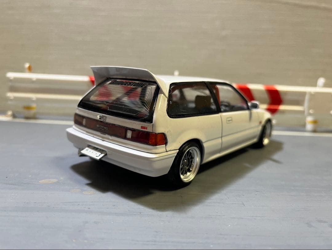 シビック　プラモデル　完成品