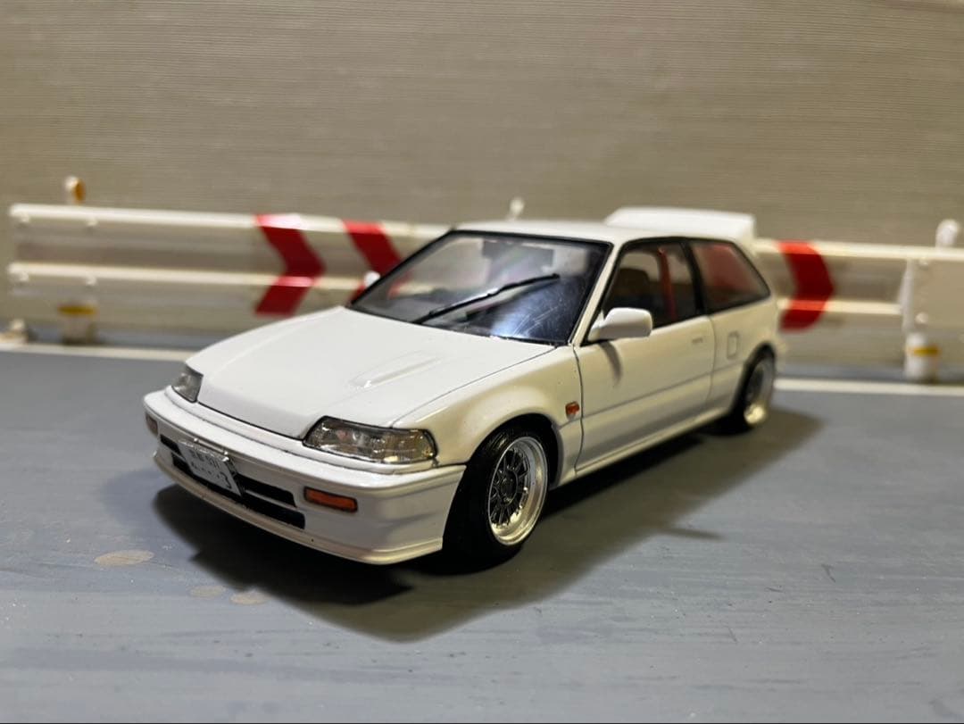 シビック　プラモデル　完成品
