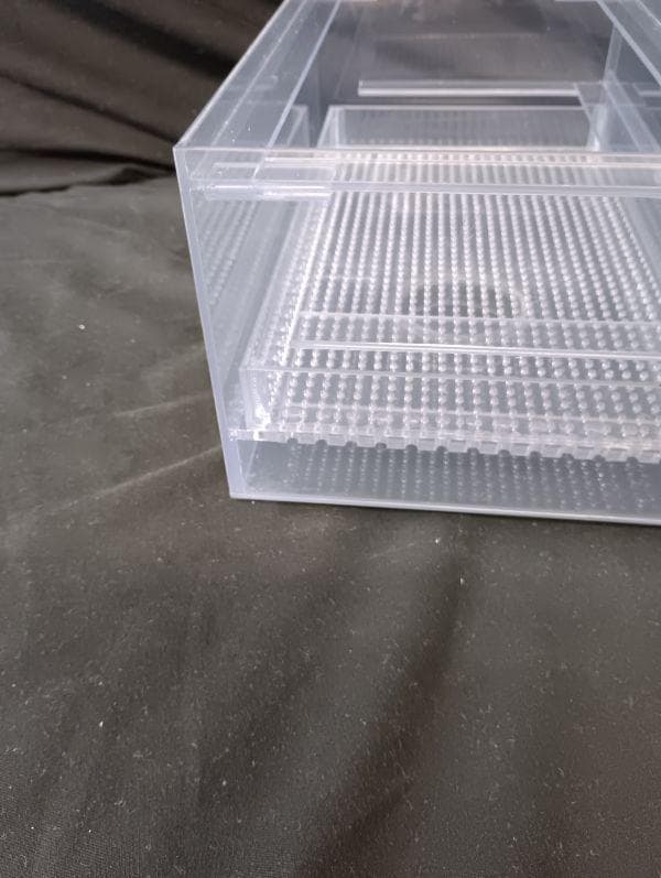 ウールマット交換が楽になる側面引き出し式のウールボックスシャワー