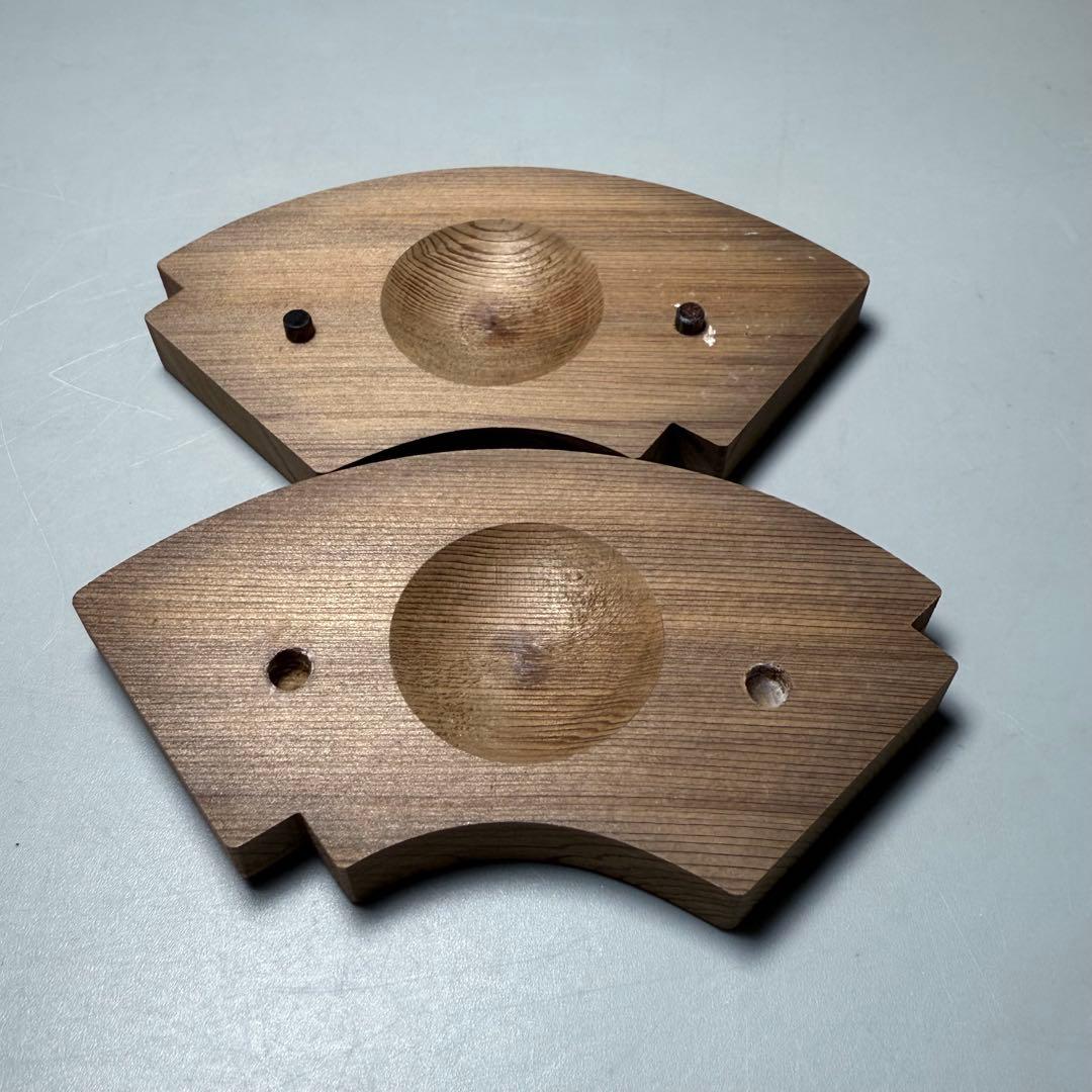 中林星山 『神代杉 秋草蒔絵 扇面香合』 共箱 茶道具 裏千家 表千家 名工