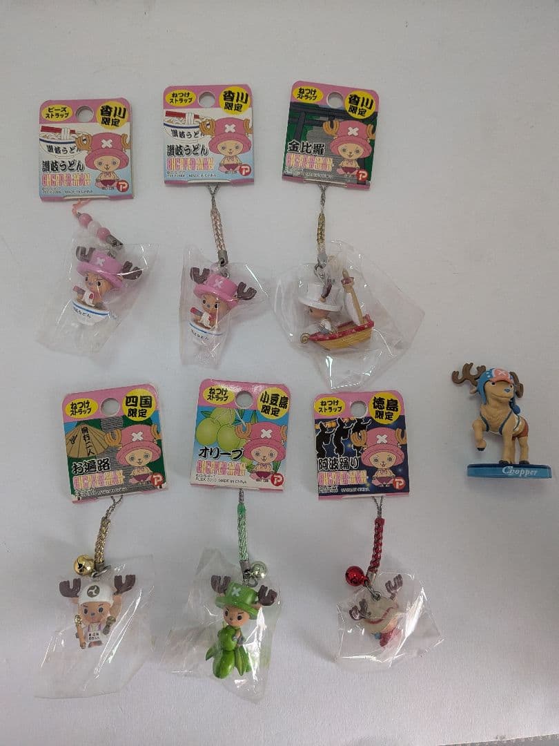 まとめ売り ご当地チョッパー ストラップ 86個＋チョッパーフィギュア1個