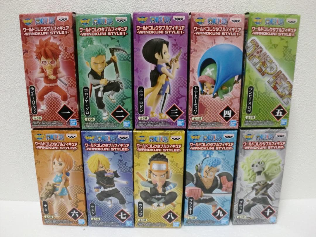 WANOKUNI STYLE 1,2 全10種 ワールドコレクタブル ワーコレ｜