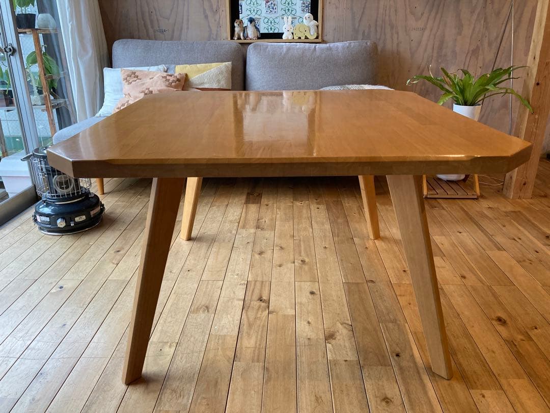 木製ダイニングテーブル（送料無料）