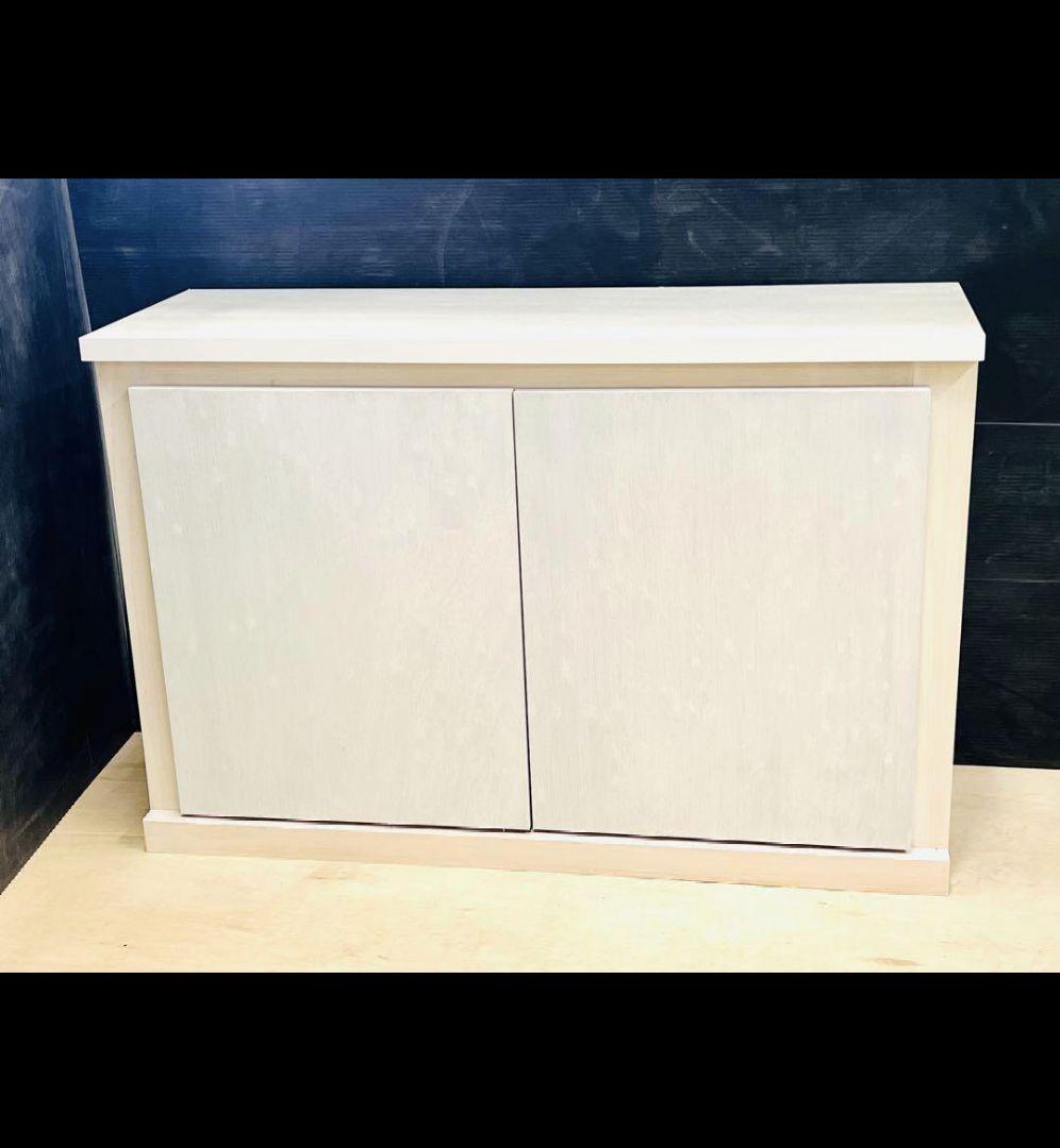 特注 水槽台 キャビネット 15cmキューブ4連用