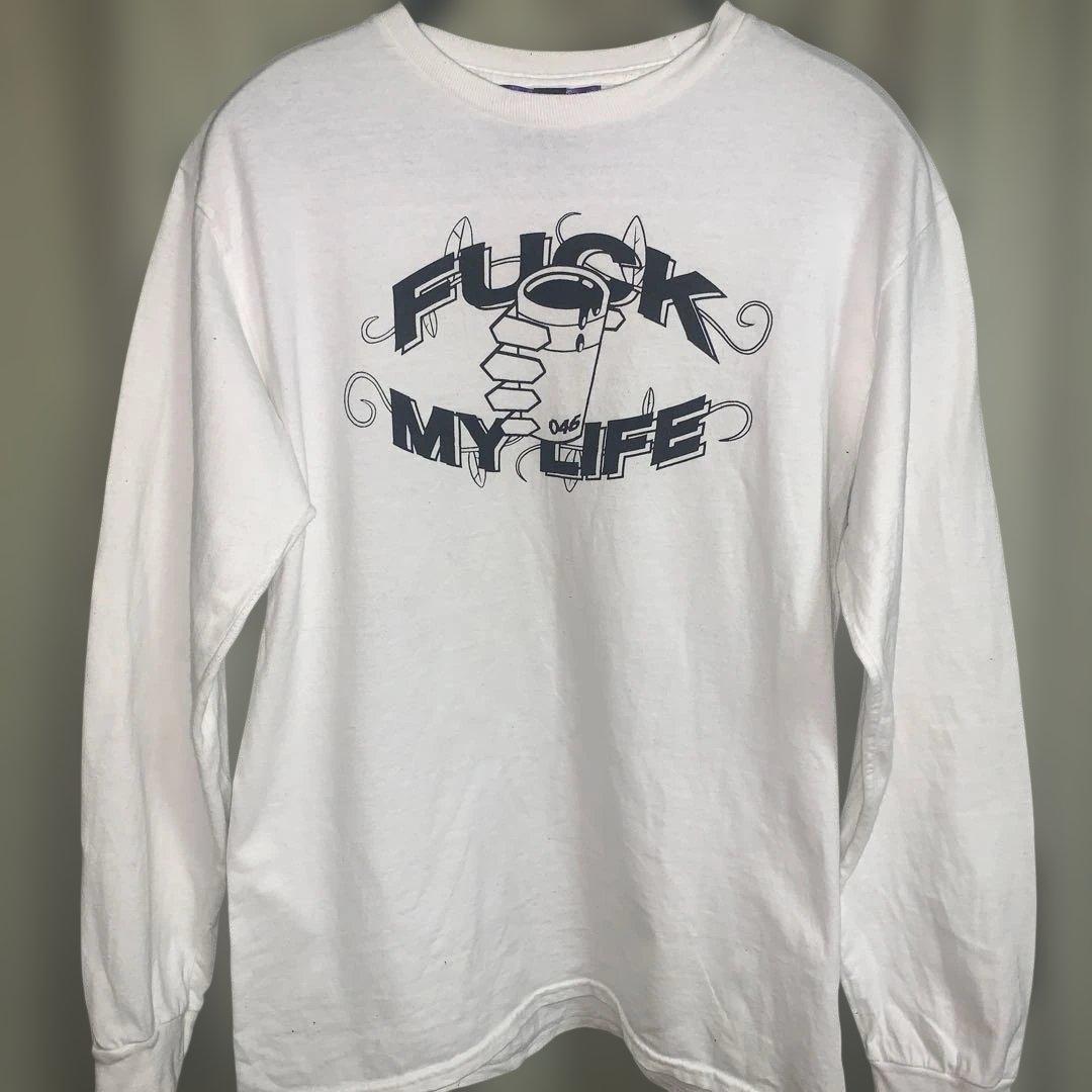 fuck my life ロングTスリーブシャツ - メルカリ