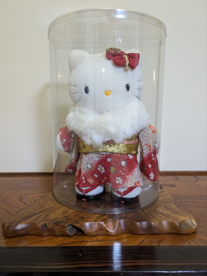 HELLO KETTY Vivitix キティちゃん振袖ぬいぐるみ 1999年製vivitix限定ハローキティ振袖ぬいぐる みS サンリオ サンリオ