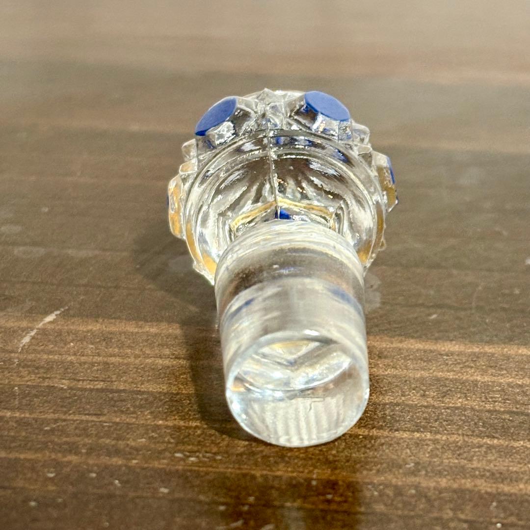 オールドバカラ ディアマンピエーリーコバルトブルー香水瓶OLD