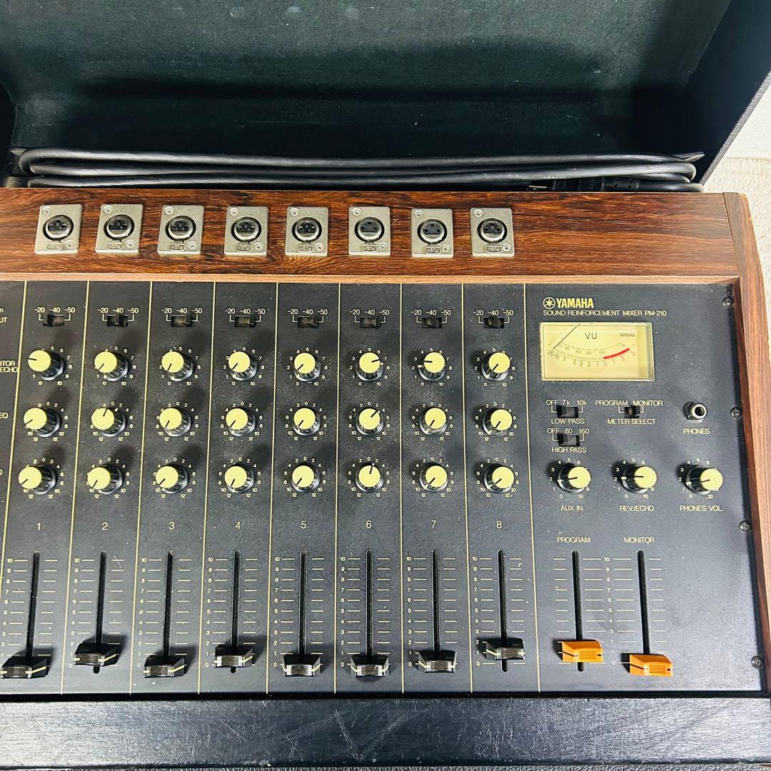 YAMAHA PM-210 ヤマハ アナログ ハードケース ミキサー
