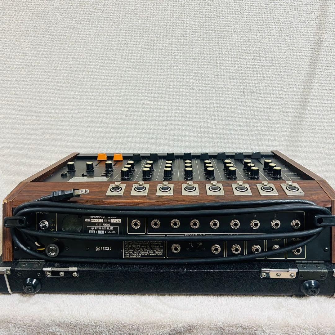 YAMAHA PM-210 ヤマハ アナログ ハードケース ミキサー