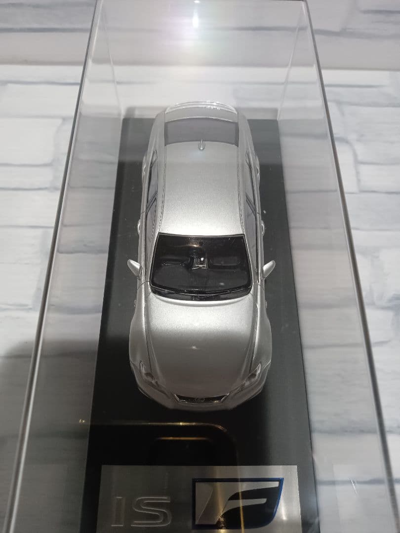 1/43 レクサス　IS F　ディーラー品　ミニカー　シルバー